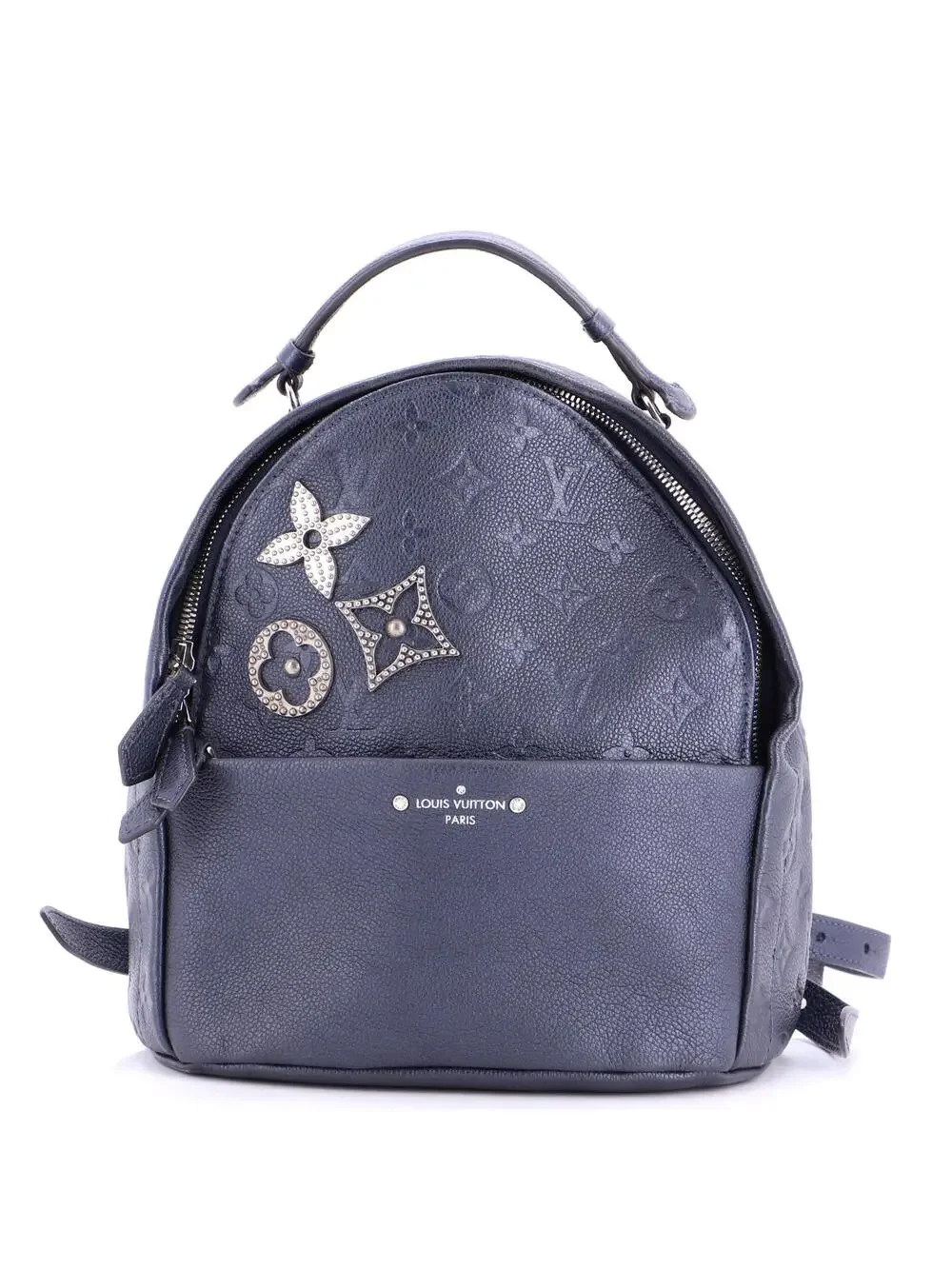 Louis Vuitton Sorbonne Backpack Pins #248999L21B LOUIS VUITTON Sorbonne Monogram Empreinte Leather Backpack Black main image 2